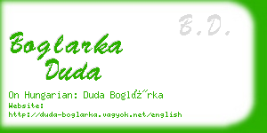 boglarka duda business card